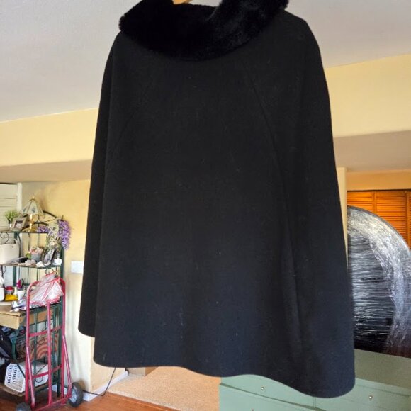Black Cape - Apt 9 - Elegant - One size - Picture 7 of 8